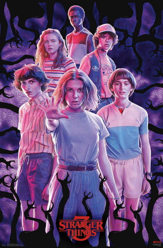 Stranger Things 3 Poster - HalfMoonMusic