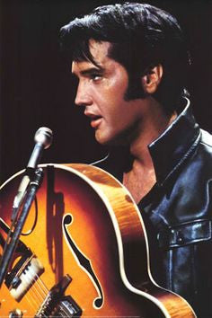 Elvis: The King of Rock and Roll Poster - HalfMoonMusic