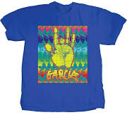 Jerry Garcia Blotter Art T-Shirt - HalfMoonMusic