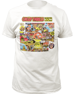 DISCONTINUED Mens Big Brother & The Holding Co. Cheap Thrills T-shirt - HalfMoonMusic