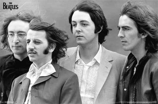 The Beatles Fab Four Poster - HalfMoonMusic