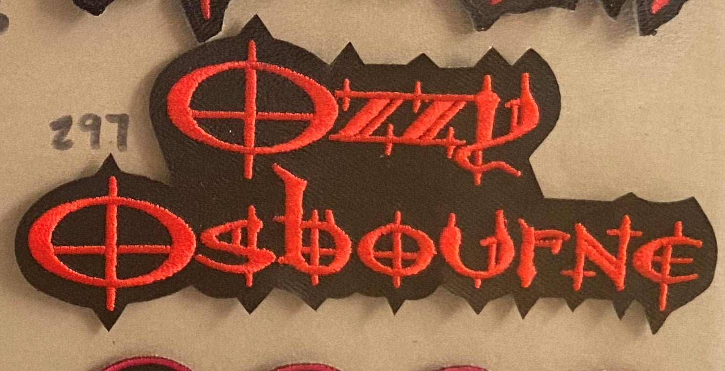 Ozzy Osbourne Patch - HalfMoonMusic