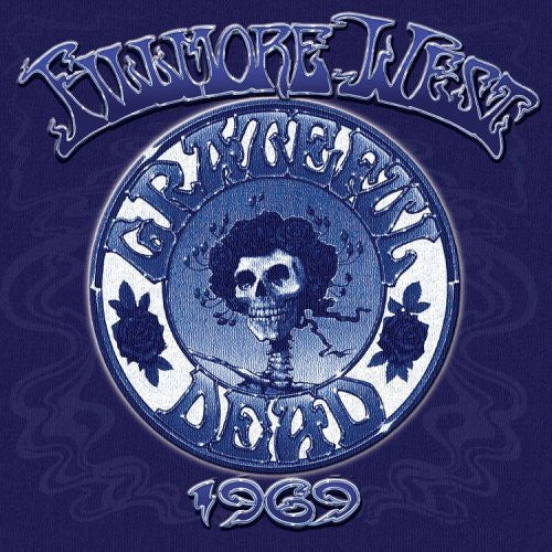 Grateful Dead Fillmore West '69 Tie Dye Mens T-Shirt - HalfMoonMusic