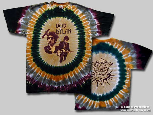 Bob Dylan The Deal Tie-Dye T-Shirt - HalfMoonMusic