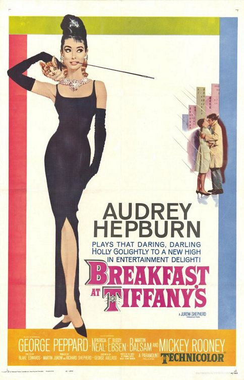 Breakfast At Tiffanys Poster - HalfMoonMusic