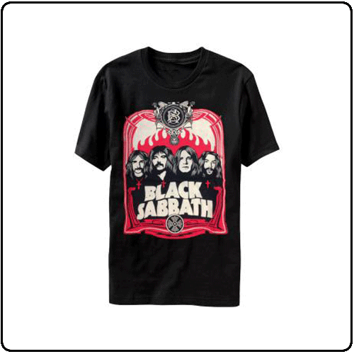 Black Sabbath Obey T Shirt - HalfMoonMusic