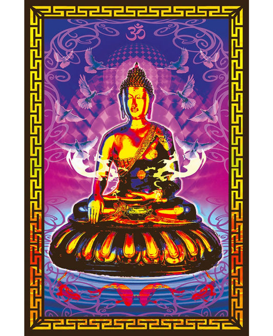 Buddah Tranquil Poster - HalfMoonMusic