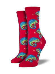 Women's Chameleon Socks - HalfMoonMusic