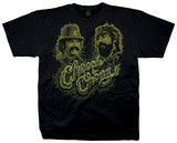 Cheech And Chong Green Smoke T-shirt - HalfMoonMusic