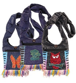Small Patchwork Animal Purse - HalfMoonMusic