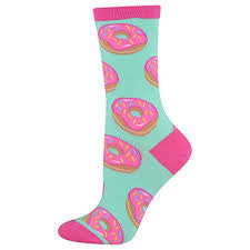 Women's Donuts Socks - HalfMoonMusic