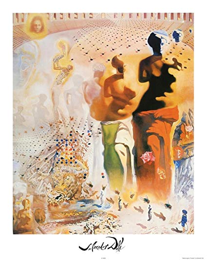Dali Hallucinogenic Toreador Poster - HalfMoonMusic