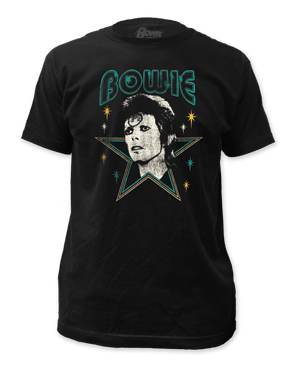 David Bowie Stars T-Shirt - HalfMoonMusic