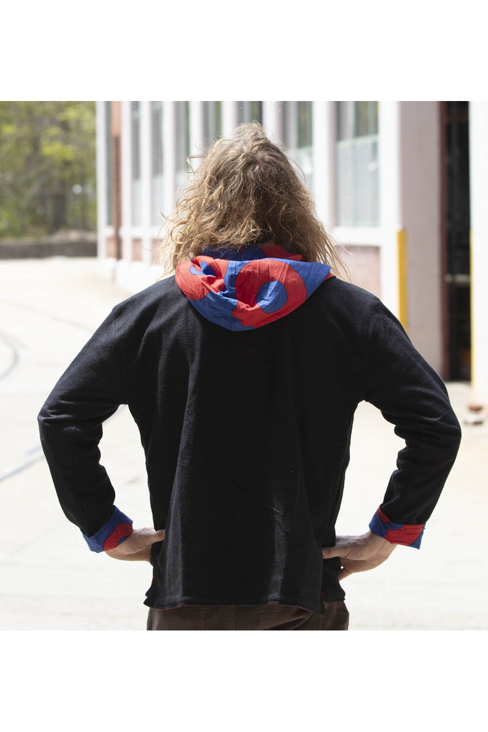 Mens Fleece Zip Up Phish Donuts Reversible Hoodie - HalfMoonMusic