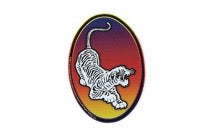 Jerry Garcia Tiger Sticker - HalfMoonMusic