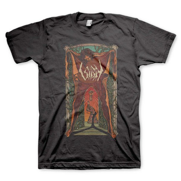 Mens Sigh Cost Black T-shirt - HalfMoonMusic