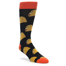 Men's Taco Socks - HalfMoonMusic