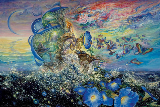 Josephine Wall "Andromedas Quest" Poster - HalfMoonMusic