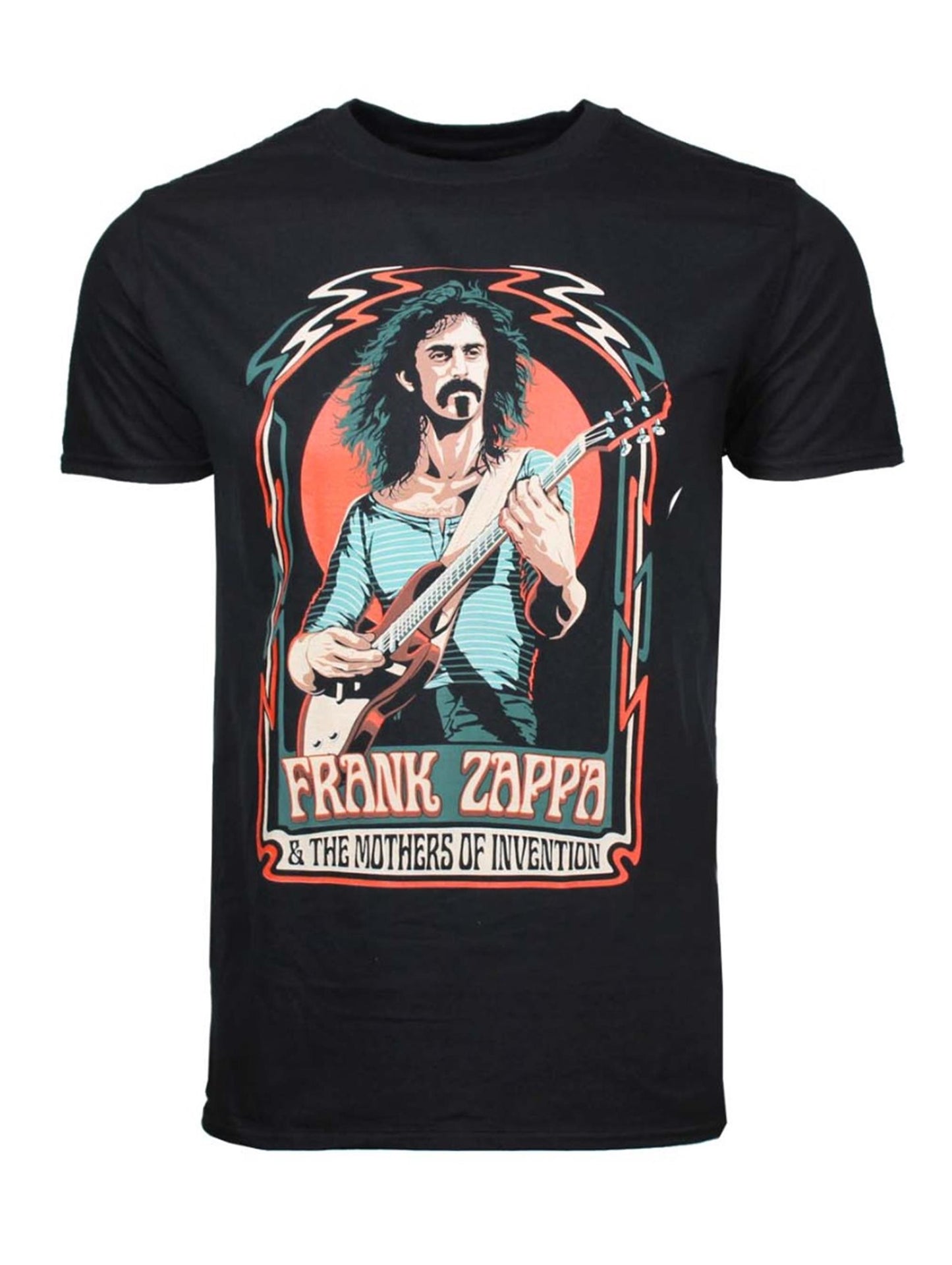 Mens Frank Zappa Illustration T-shirt - HalfMoonMusic