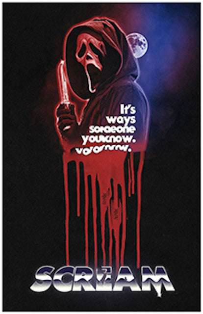 11x17 Scream Halloween Countertop Poster - HalfMoonMusic