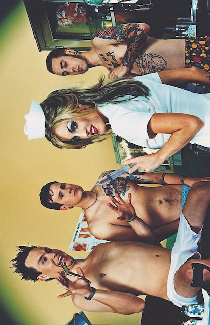 11x17 Blink 182 Enema Group Countertop Poster - HalfMoonMusic