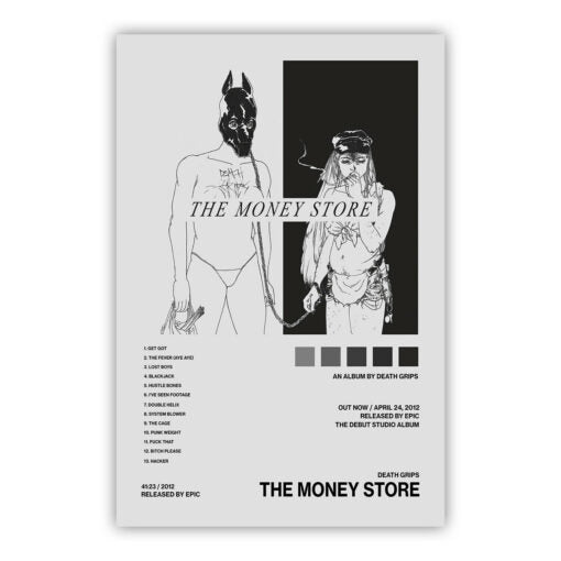 11x17 Death Crips The Money Store Countertop Poster - HalfMoonMusic