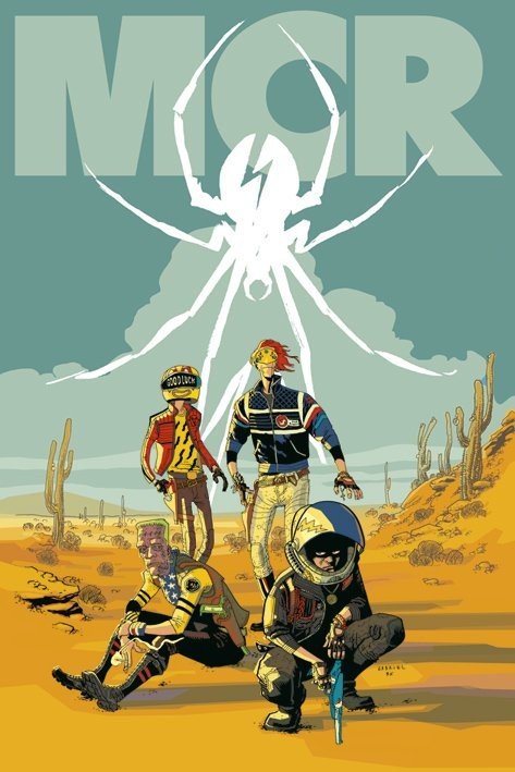 11x17 My Chemical Romance Desert Countertop Poster - HalfMoonMusic