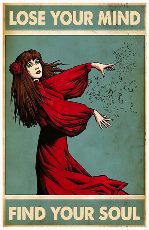 11x17 Kate Bush Lose Your Mind Countertop Poster - HalfMoonMusic