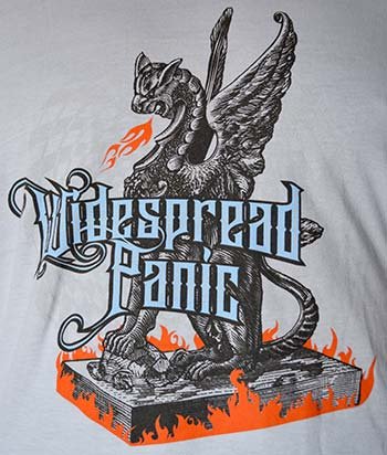 Widespread Panic Gargoyle T Shirt - HalfMoonMusic
