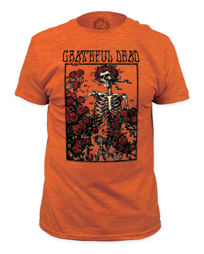 Grateful Dead Orange Bertha T-Shirt - HalfMoonMusic