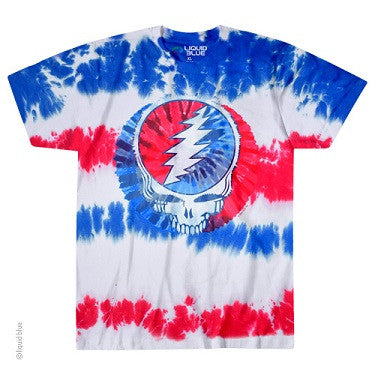 Grateful Dead American SYF Tie Dye T-shirt - HalfMoonMusic