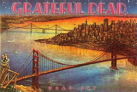 Grateful Dead Set Poster - HalfMoonMusic