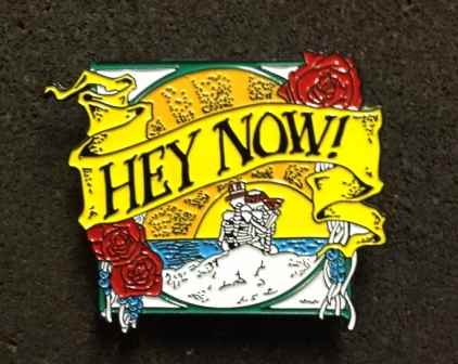 Grateful Dead Hey Now Hat Pin - HalfMoonMusic