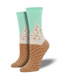 Soft Serve Women's Socks - HalfMoonMusic