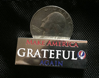 Make America Grateful Again Hat Pin - HalfMoonMusic