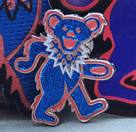 Phish Dancing Bear Hat Pin - HalfMoonMusic