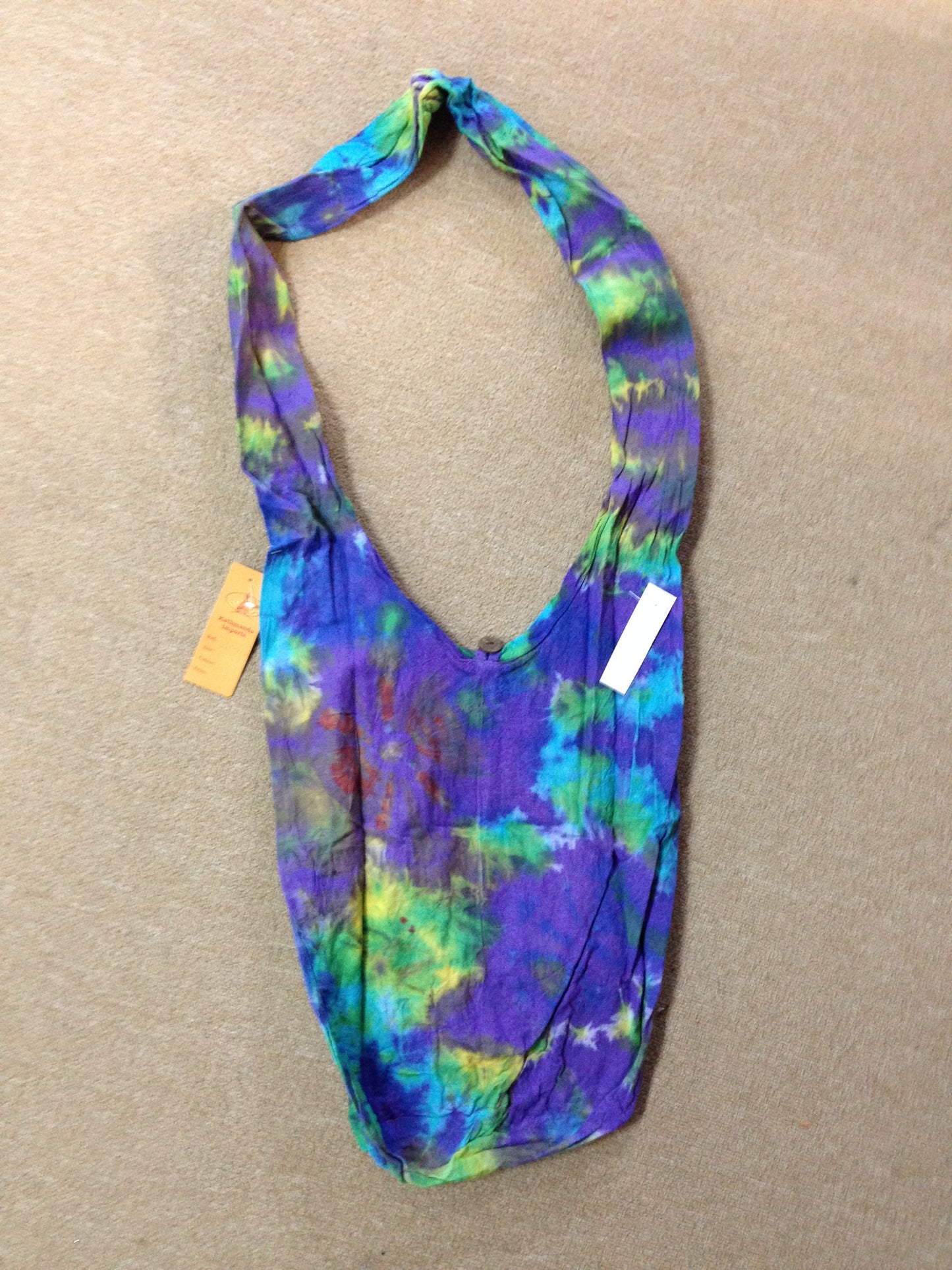 Tie-Dye Shoulder Bag - HalfMoonMusic