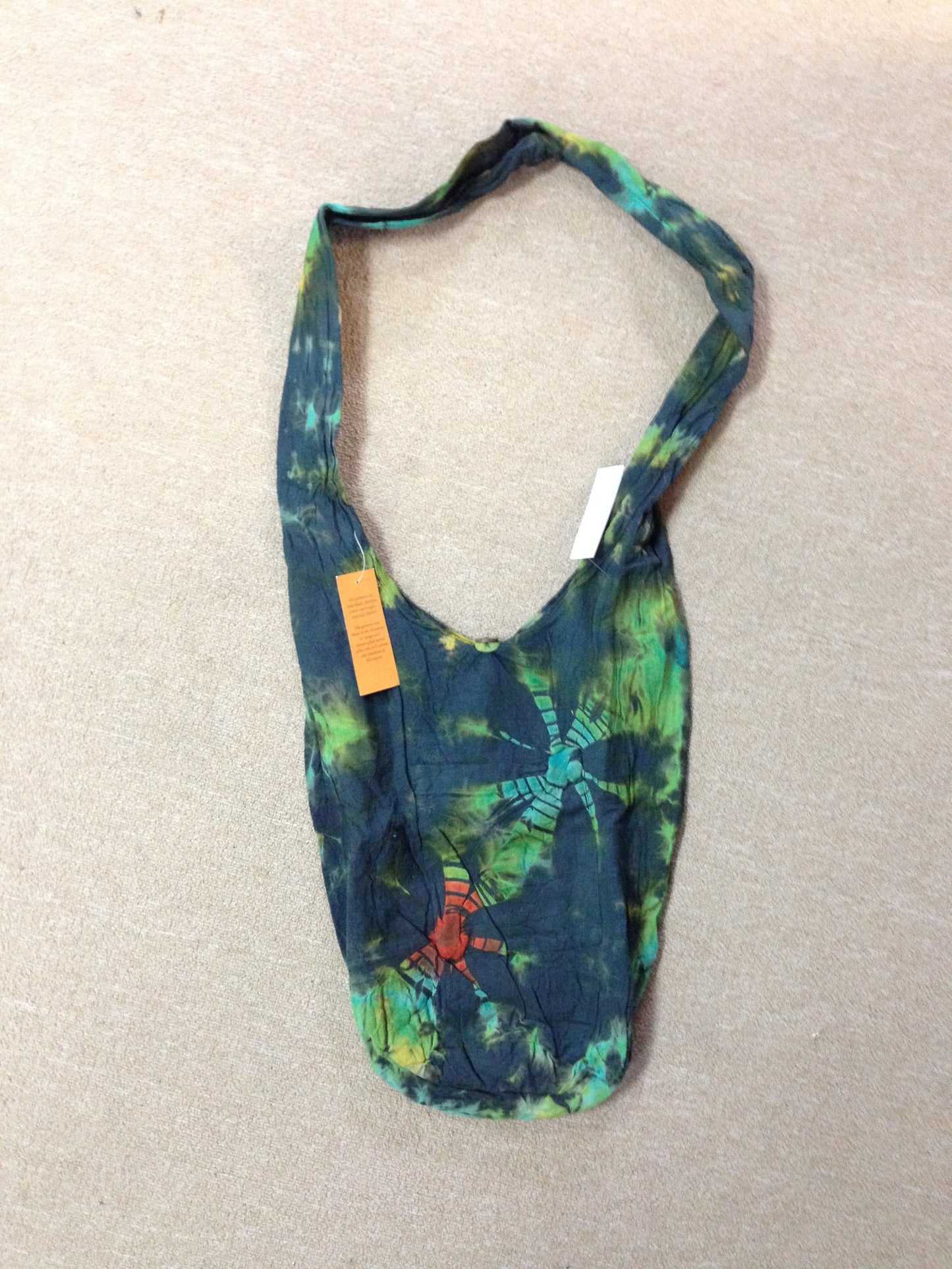 Tie-Dye Shoulder Bag - HalfMoonMusic