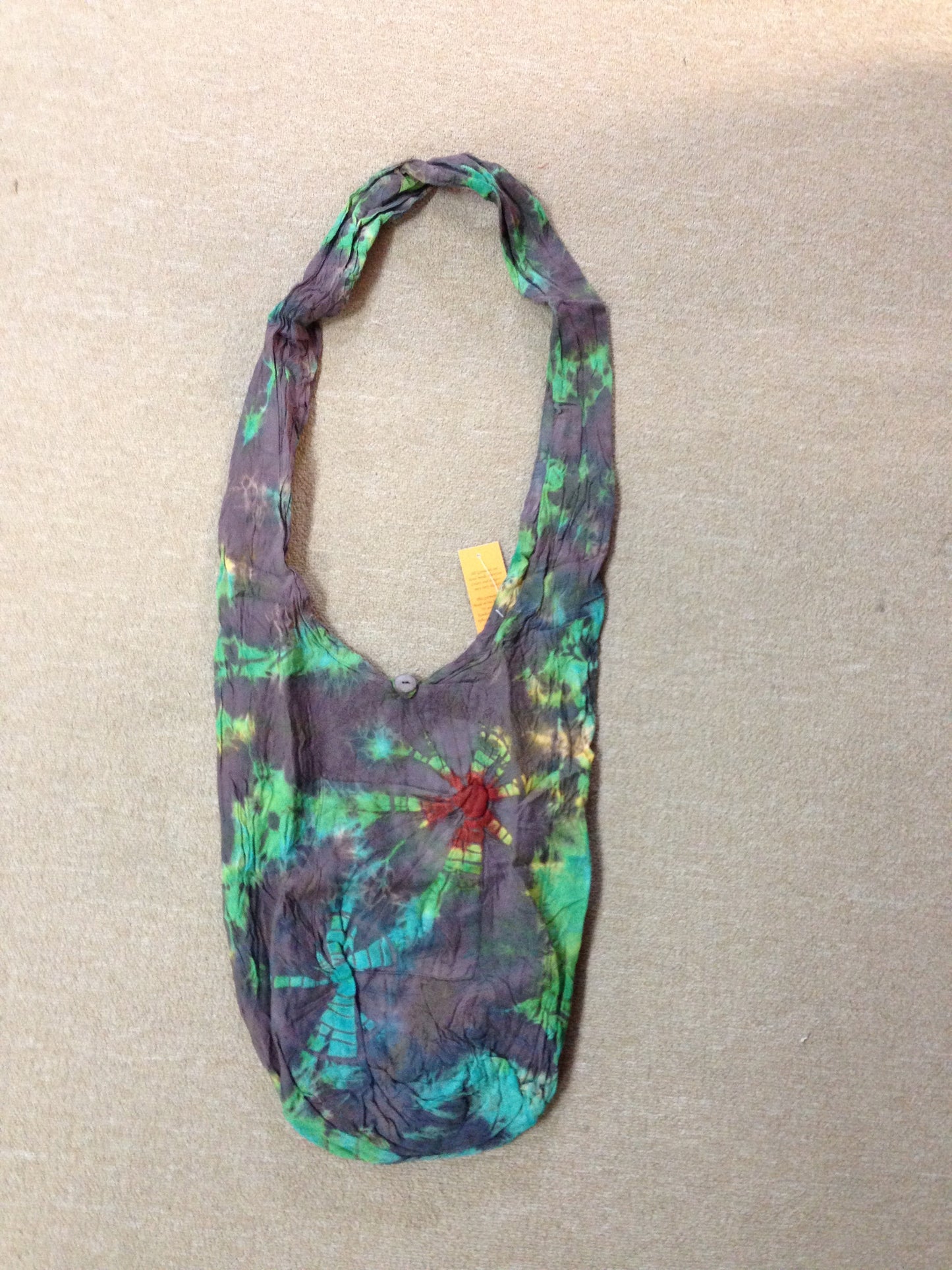 Tie-Dye Shoulder Bag - HalfMoonMusic