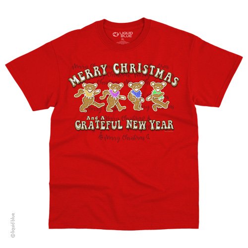 Grateful Dead Gingerbread Bears Youth T-Shirt - HalfMoonMusic