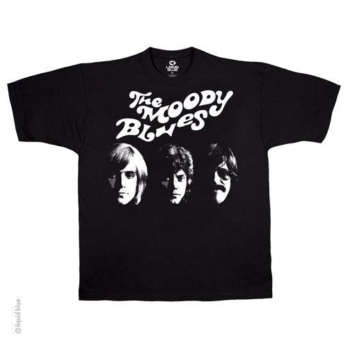 Mens The Moody Blues Silhouette T-Shirt - HalfMoonMusic