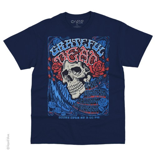Mens Grateful Dead Bertha Ballroom T-Shirt - HalfMoonMusic