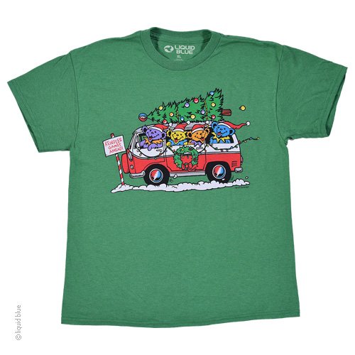 Grateful Dead Steal Your Christmas Tree Youth T-Shirt - HalfMoonMusic