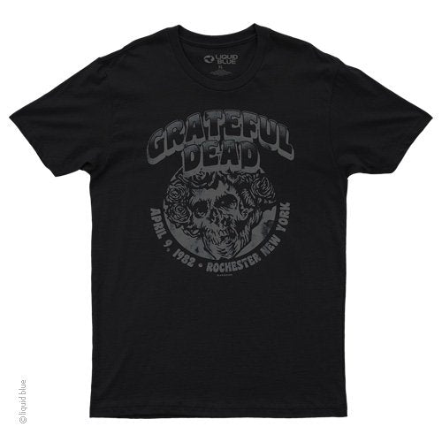 Mens Grateful Dead Rochester '82 T-Shirt - HalfMoonMusic