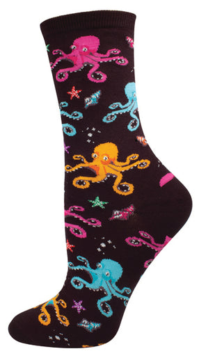Octopus Womens Socks - HalfMoonMusic