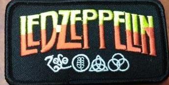 Led Zeppelin Four Symbols Patch - HalfMoonMusic