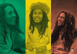 Bob Marley Rasta Fabric Poster - HalfMoonMusic