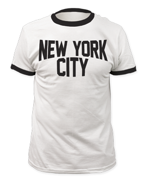 New York Baseball T-Shirt - HalfMoonMusic