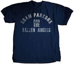 Mens Gram Parsons And The Fallen Angels T-shirt - HalfMoonMusic