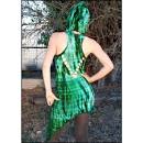 Womens Tie Dye Pixie Hooded Top - HalfMoonMusic